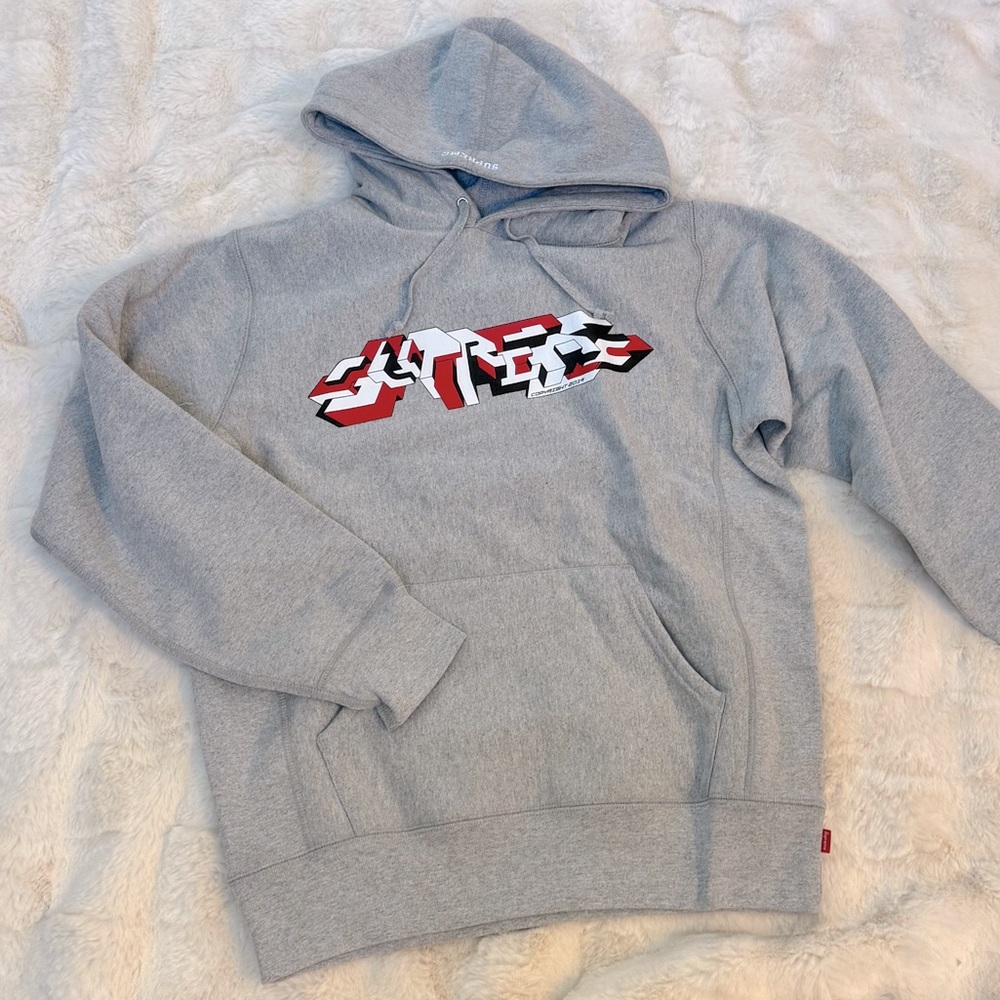 Supreme Delta Logo Hooded Sweatshirt